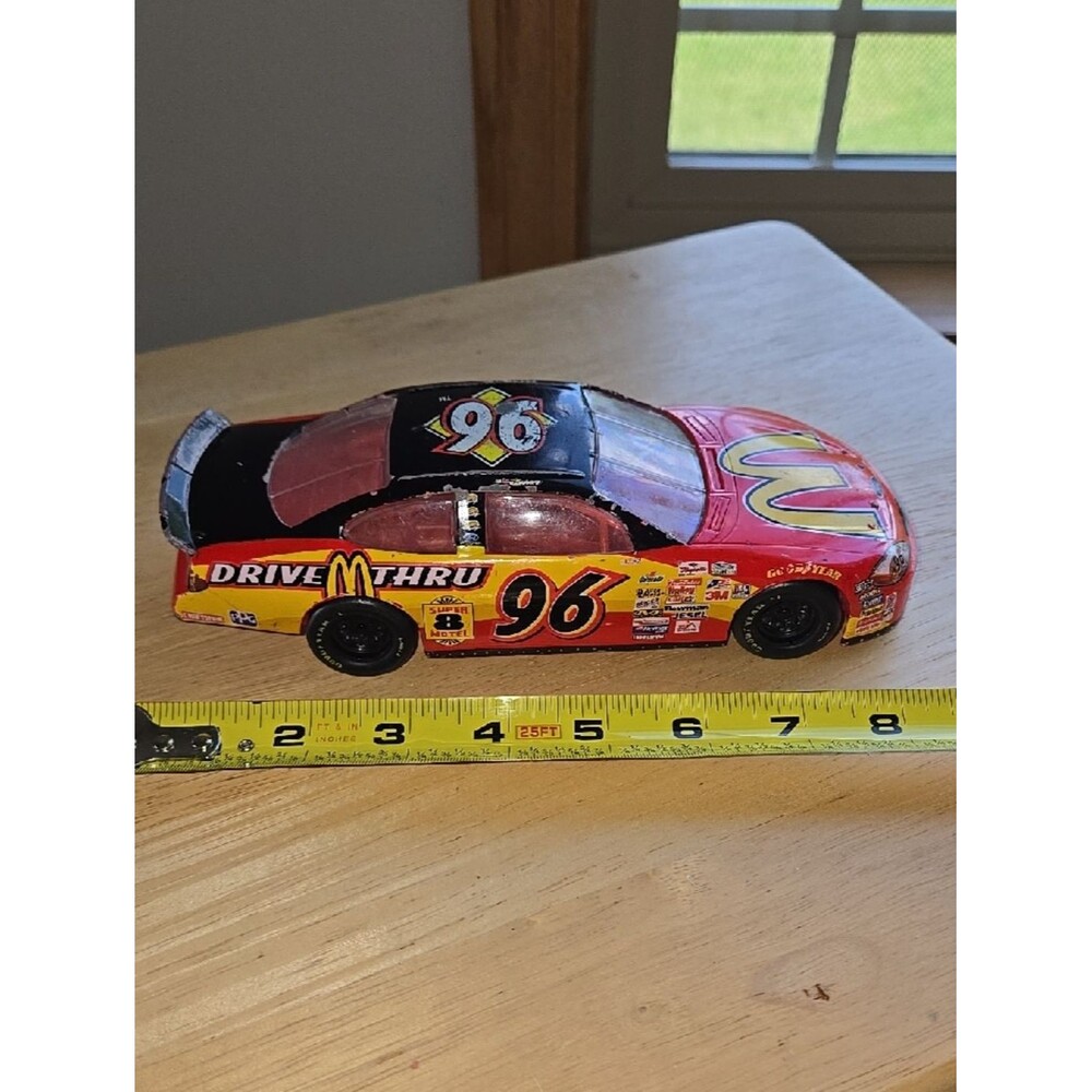 McDonald's Red and Black Race Car Toy - Kids Collectible